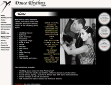 Tablet Screenshot of dancerhythms.com